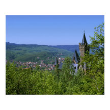 Schloss, Wernigerode, Sachsen Anhalt, Deutschland
