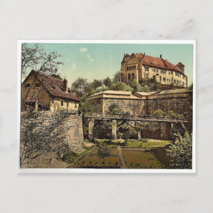 Schloss, (Westseite), Nürnberg, Bayern, Deutschlan Postkarte