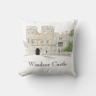 Schloss Windsor Iconic Sehenswürdigkeit Kissen