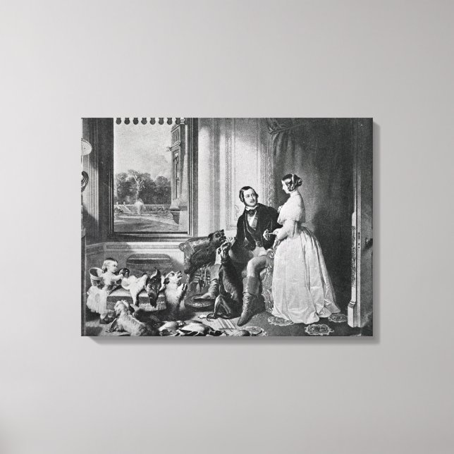 Schloss Windsor in der Moderne Leinwanddruck (Vorderseite)