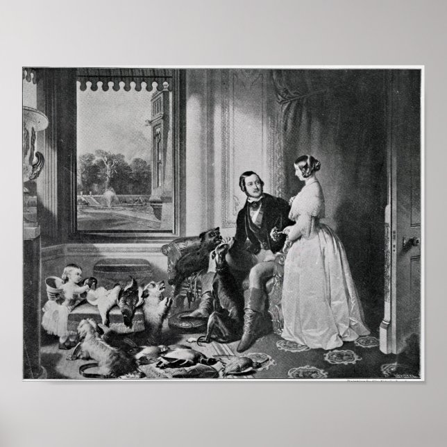 Schloss Windsor in der Moderne Poster (Vorne)