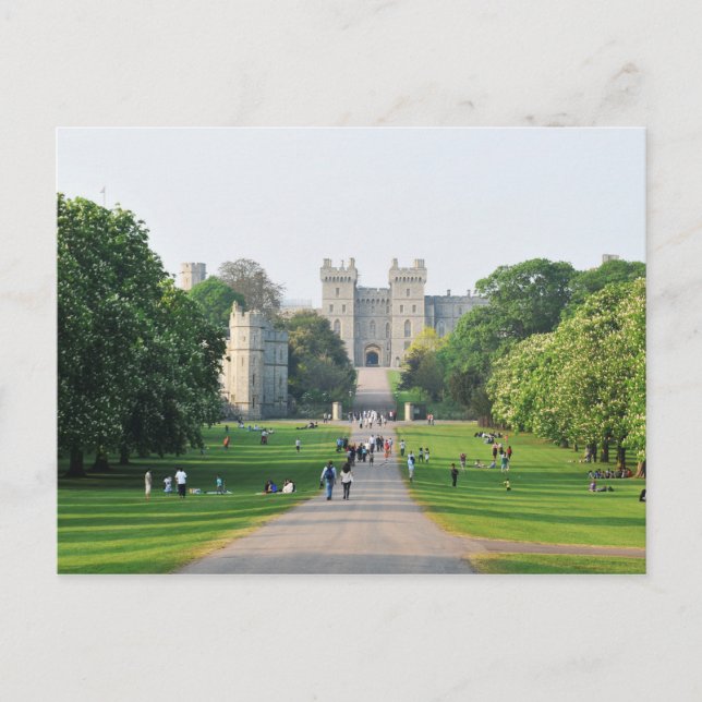 Schloss Windsor Postkarte (Vorderseite)