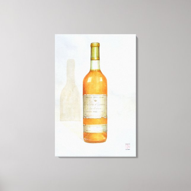 Schloss Yquem 2003 Leinwanddruck (Vorderseite)