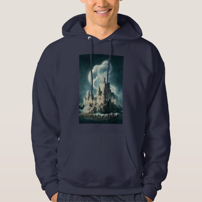 Schlösser, die von einem magischen Steppenhaus geb Hoodie (Vorderseite)