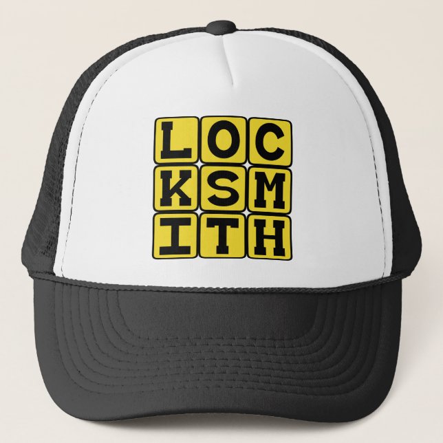 Schlossermeister Truckerkappe (Vorderseite)
