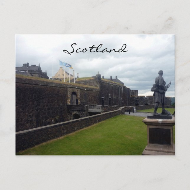 Schlossfront Postkarte (Vorderseite)