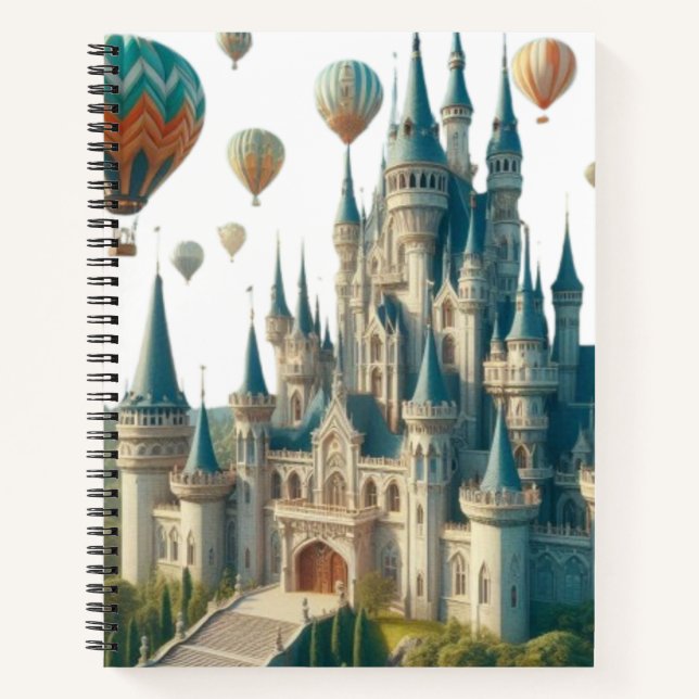 Schlossheft Notizbuch (Vorderseite)