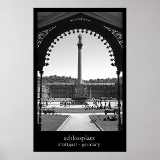 Schlossplatz Poster