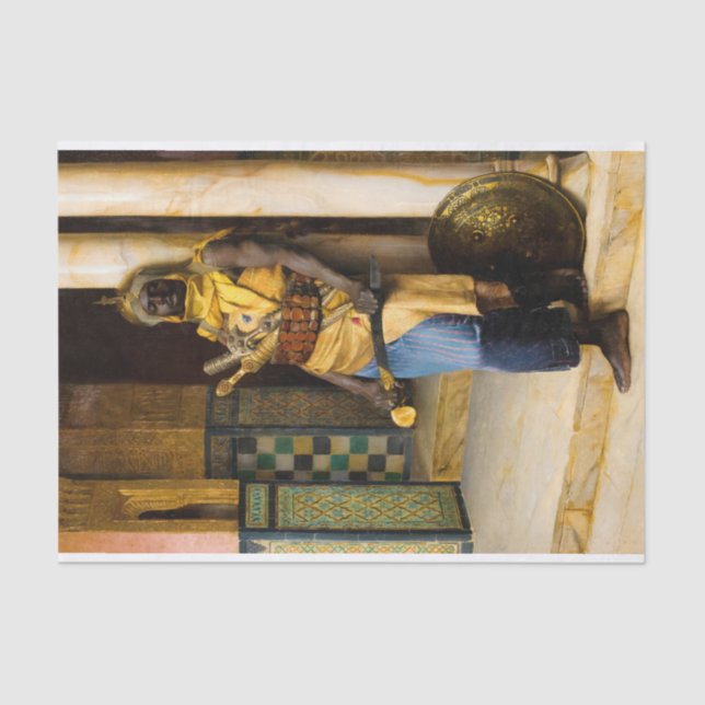 Schlossschutz durch Ludwig Deutsch Seidenpapier (Vorderseite)