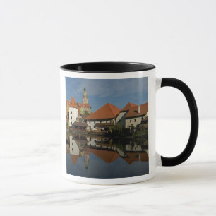 Schlossturm, Moldau, Cesky Krumlov, Tasse