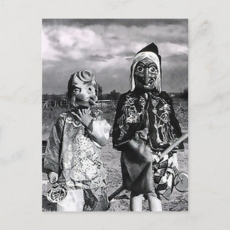 Schlotternacht der vergangenen Masken Postkarte