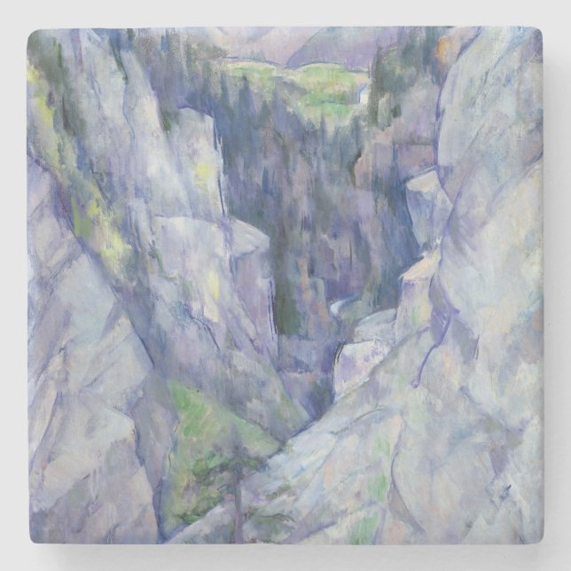 Schlucht bei Pians, 1921 Steinuntersetzer (Vorderseite)