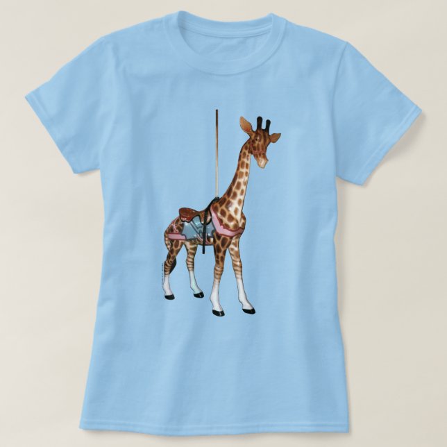 Schlucht-Echo-Giraffe T-Shirt (Design vorne)