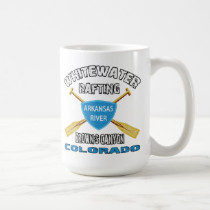 Schlucht Whitewater-Flößensbrowns Tasse