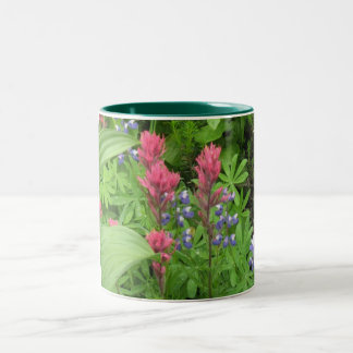 Schlucht-Wildblumen Zweifarbige Tasse