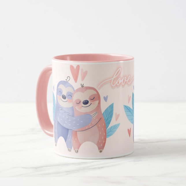 Schluchten in der Liebe Tasse (Vorderseite Links)