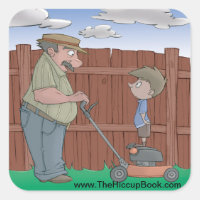 Schluckauf Buchkleber, The Neighbor (Blatt von 6)