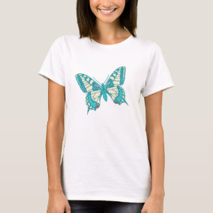 Schlucken-Schwanz-Schmetterling-T - Shirt