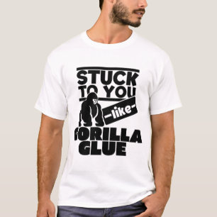 Schlucken Sie sich wie Gorilla Glue, Funny Hair Kl T-Shirt
