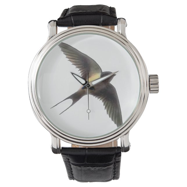 Schlucken von Bird Watch Armbanduhr (Vorderseite)