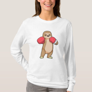 Schlucken wie Boxer mit Boxhandschuhen T-Shirt