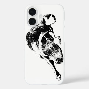 Schlummer in feinen Linien iPhone 16 Hülle