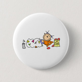 Schlummer-Party-Freude Button