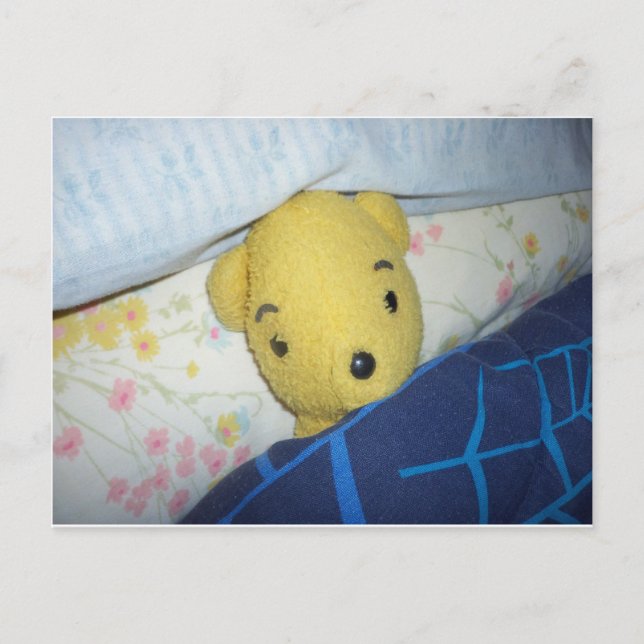 Schlummerteddy Postkarte (Vorderseite)