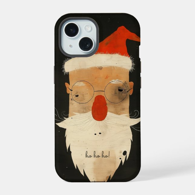 Schlumper Santa iPhone 15 Hülle (Rückseite)