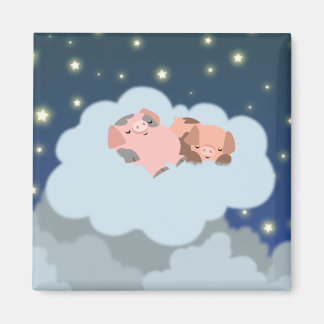 Schlumpfen des Cartoon Magnet