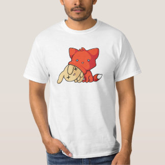 SCHLUP Fox, der Kaninchen isst T-Shirt