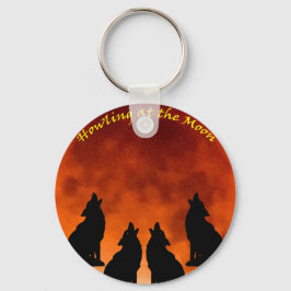 Schlupf am Mond Schlüsselanhänger