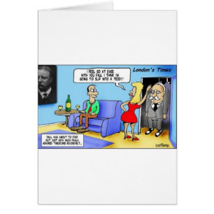 Schlüpf in einen Teddy..Roosevelt Lustige Geschenk