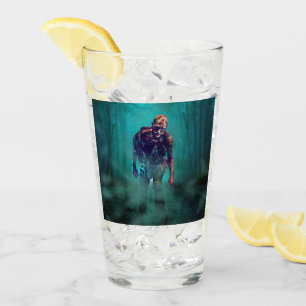SchlupfrigerJoe schreckliche Zombie-Figur isoliert Glas
