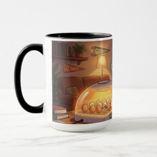 Schlüpftags-Tasse – Ei-Uhr-Kaffeetasse Tasse
