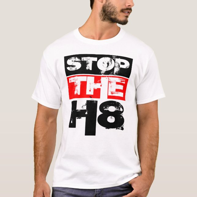 Schluss mit dem Hass T-Shirt (Vorderseite)