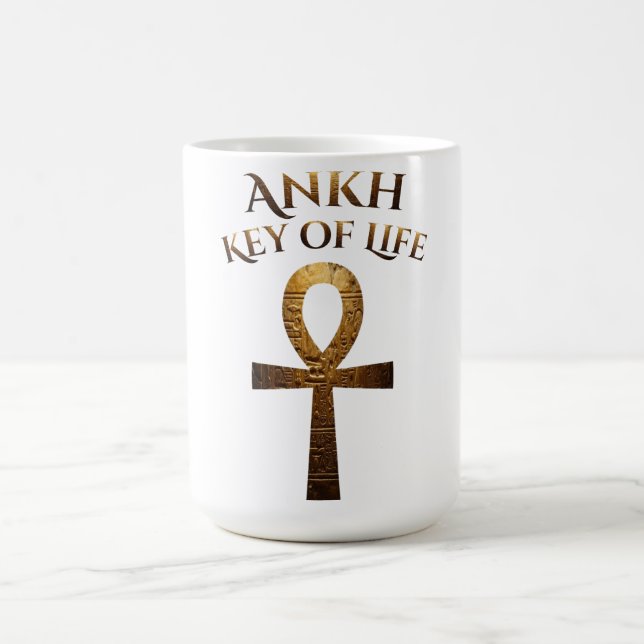 Schlüssel des Lebens Kaffeetasse (Mittel)
