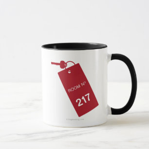 Schlüssel des Raum-217 Tasse