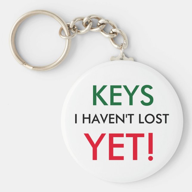 Schlüssel, die ich nicht verloren habe - NOCH Schlüsselanhänger (Vorne)