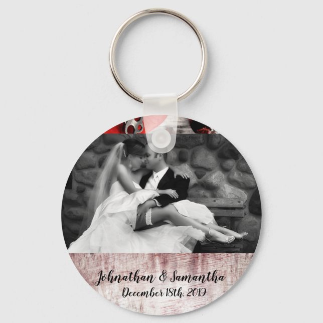 Schlüssel für die personalisierte Foto-Schlüsselke Schlüsselanhänger (Vorderseite)