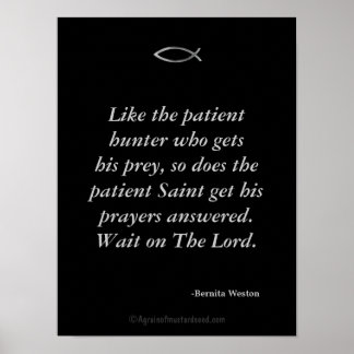 Schlüssel für Disziplin Poster