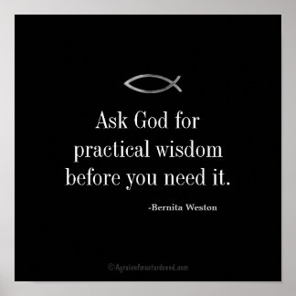 Schlüssel für Disziplin Poster