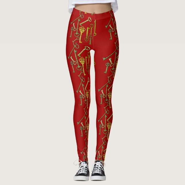 Schlüssel Leggings (Vorderseite)