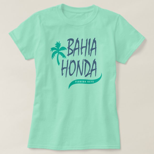 Schlüssel-Palme Bahias Honda Florida T-Shirt (Design vorne)