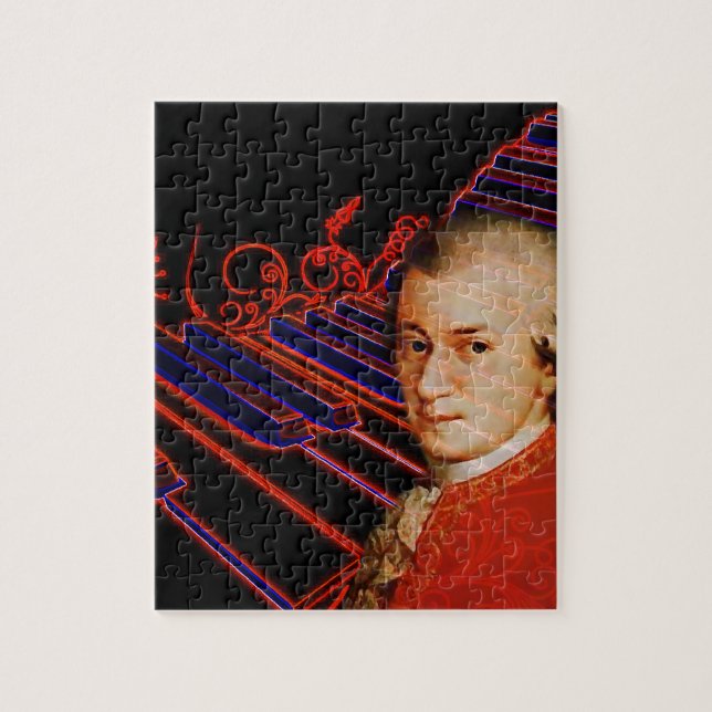 Schlüssel von Mozart_ Puzzle (Vertikal)