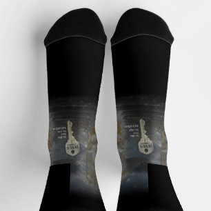 Schlüssel zu den Rettung-Socken Socken