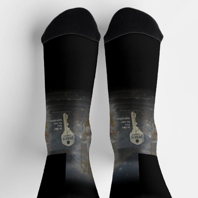 Schlüssel zu den Rettung-Socken Socken (Oben)