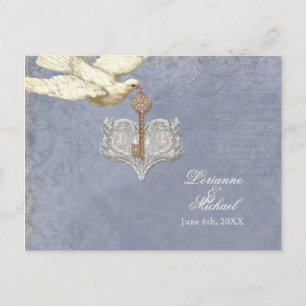 Schlüssel zu meinem Herz, Doves UAWG Response Post Einladungspostkarte