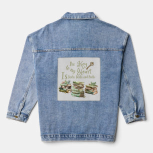 Schlüssel zu meinem Herzen, BÜCHER! Denim Jacket Jeansjacke