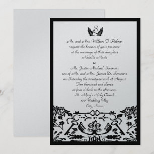 Schlüssel zu meinem Herzen/ Hochzeit Einladung